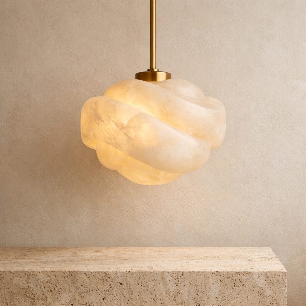 Alabaster pendant